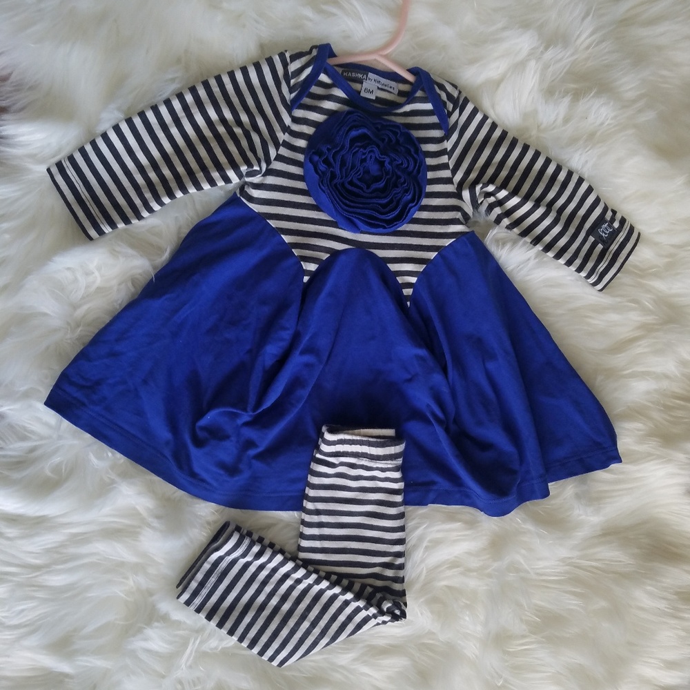 SOLD kashka boutique  tunic  set 6-9 months